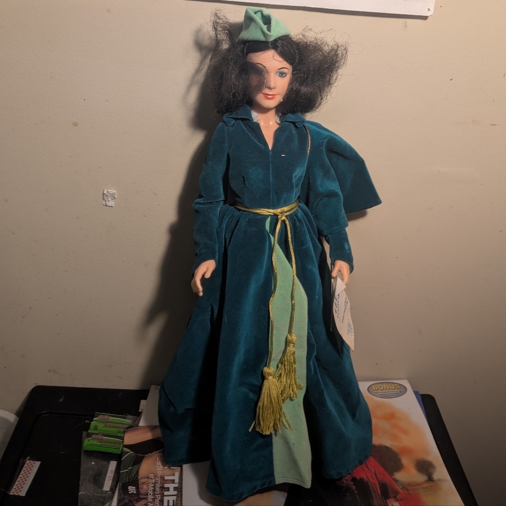 Scarlett O'Hara The Movie Greats Collection Gone with the Wind LE 19" Vintage